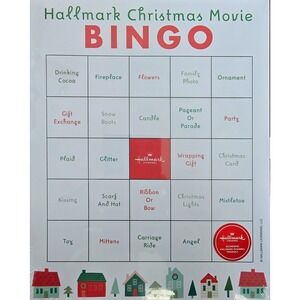 Hallmark Christmas Movie Bing - Tear off bingo cards